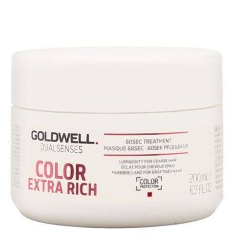 Goldwell Dualsenses Color Extra Rich 60 SEC Treatment - Maska pro barvené vlasy 500 ml