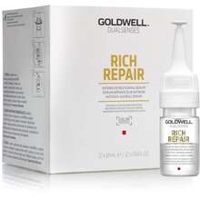 Dualsenses Rich Repair Intensive Conditioning Serum 12 x 18 ml - Intenzivní obnovující sérum pro suché a poškozené vlasy