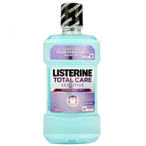 Listerine Total Care Sensitive - Ústní voda kompletní péče pro citlivé zuby 500 ml