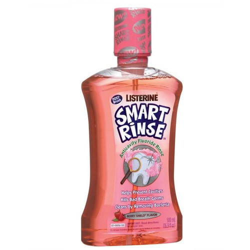 Smart Rinse Berry - Ústna voda pre deti s ovocnou príchuťou