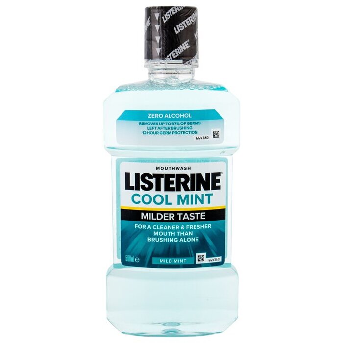 Cool Mint Milder Taste Mouthwash - Ústna voda pre svieži dych