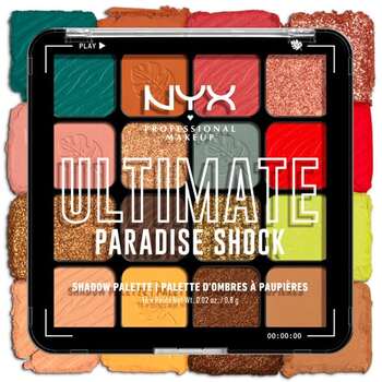 Ultimate Shadow Palette Paradise Shock - Očné tiene 16 x 0,8 g
