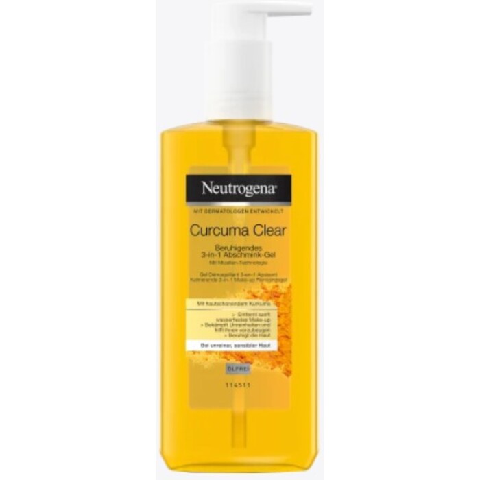 Curcuma Clear Soothing make-up Remover Gel - Zklidňující micelární odličovací gel