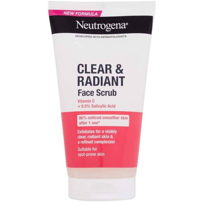 Clear & Radiant Face Scrub - Rozjasňující scrub pro problematickou pleť