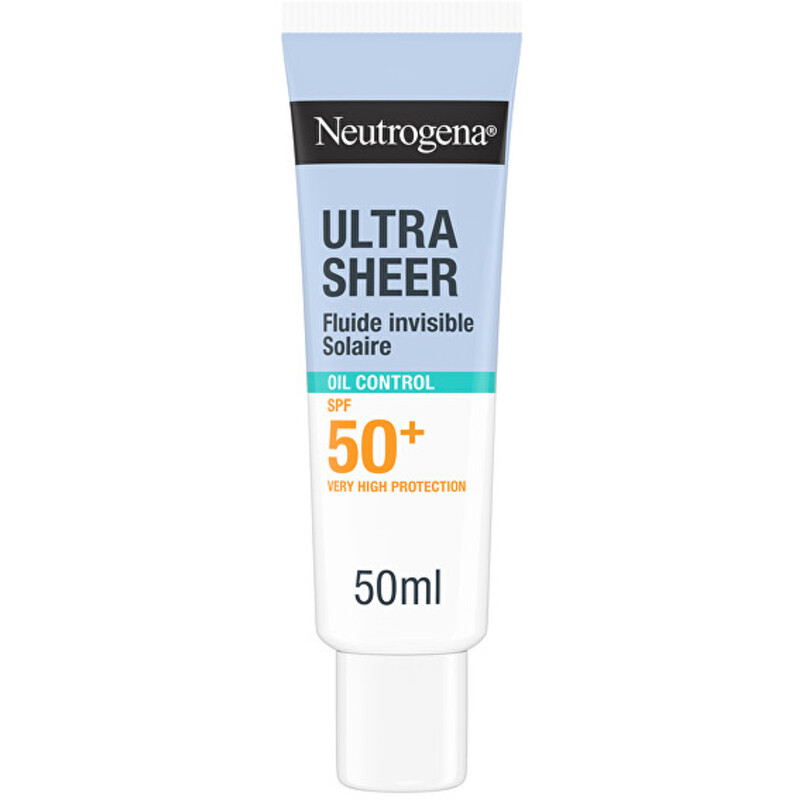 Oil Control Ultra Sheer SPF 50+ - Neviditelný fluid