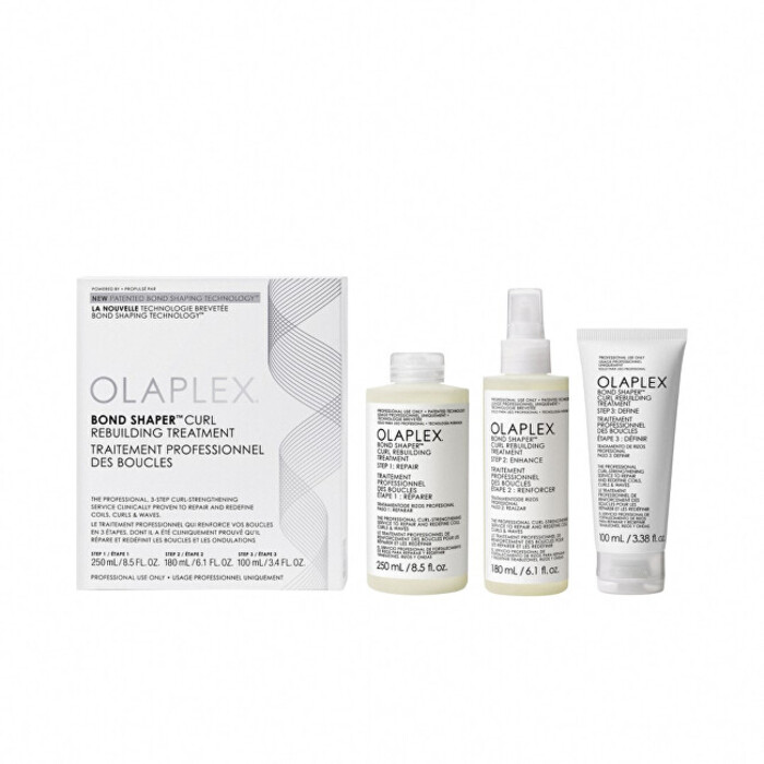 Bond Shaper Curl Rebuilding Treatment Set - Sada péče pro kudrnaté a vlnité vlasy