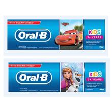 KIDS 3+ Years Cars/Frozen Toothpaste - Zubní pasta pro děti s fluoridem 