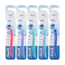 1-2-3 Indicator Medium Toothbrush - Zubní kartáček