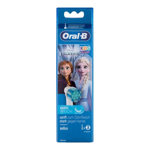 Oral B Kids Brush Heads Frozen II - Náhradní hlavice na elektrický zubní kartáček 4 ks
