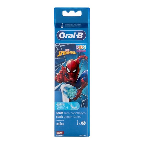 Kids Brush Heads Spider-Man - Náhradná hlavica na elektrickú zubnú kefku
