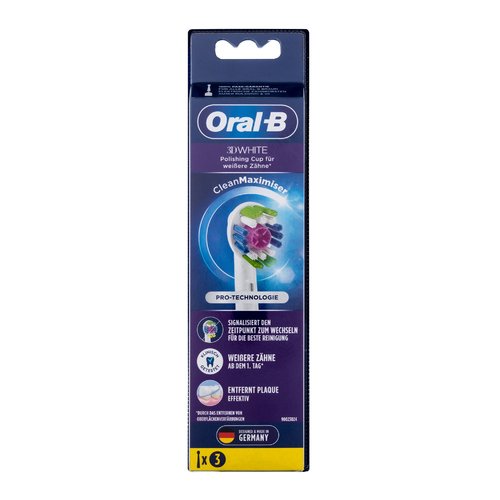 Oral B 3D White - Náhradní hlavice na elektrický zubní kartáček 3 ks