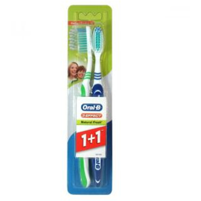 1-2-3 Fresh Medium Toothbrush - Zubná kefka
