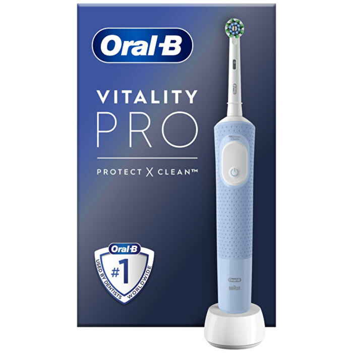 Oral B Vitality Pro Protect X Vapour Blue - Elektrický zubní kartáček