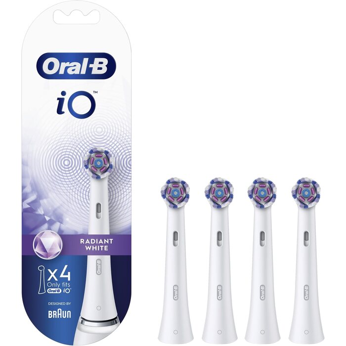 Oral B iO Radiant White - Náhradní kartáčkové hlavice 4 ks