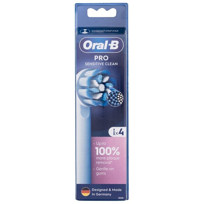 Oral B Pro Sensitive Clean - Náhradní hlavice na elektrický zubní kartáček 4 ks