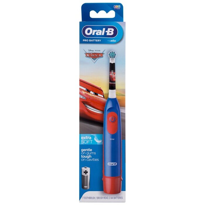 Kids Cars Extra Soft Toothbrush - Batériová zubná kefka pre deti
