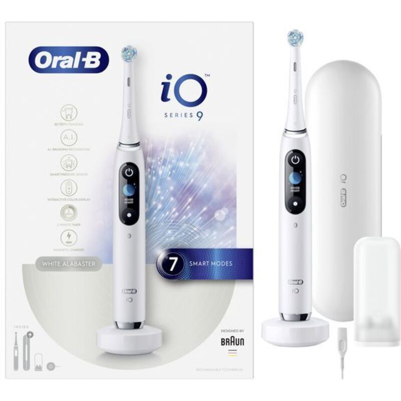 iO Series 9 ( White ) - Elektrický zubní kartáček 