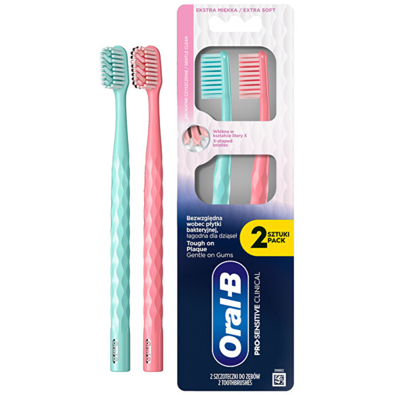 Pro Sensitive-Clinical Toothbrush - Zubní kartáček ( 2 ks )