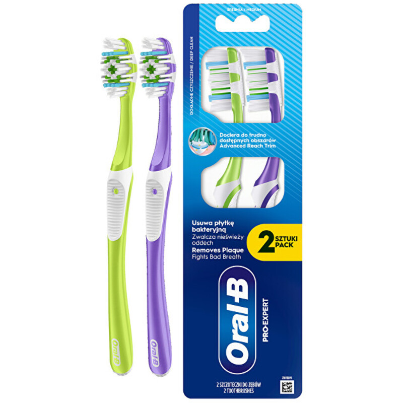 Pro-Expert Deep Clean Medium Toothbrush - Zubní kartáček ( 2 ks )