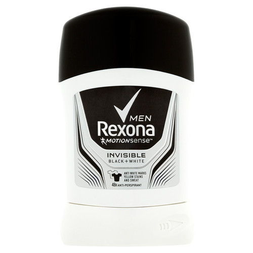 Men Motionsense Invisible Black + White Deostick - Tuhý deodorant
