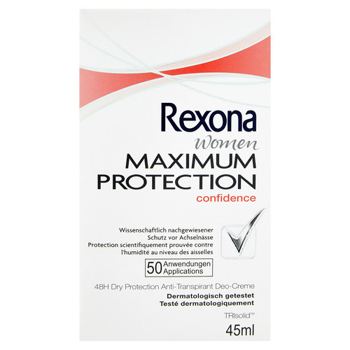 Rexona Women Maximum Protection Confidence - Tuhý dámský deodorant 45 ml