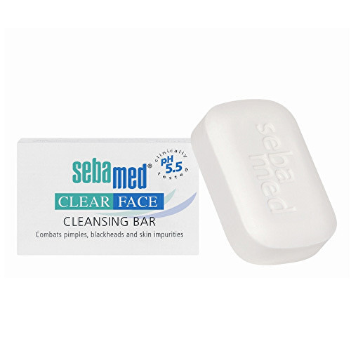 Sebamed Syndet Clear Face Cleansing Bar - Čisticí mýdlo pro problematickou pokožku 100 g