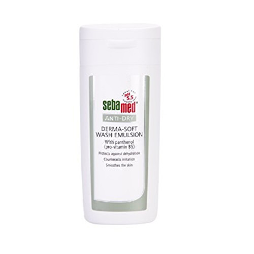 Sebamed Anti-Dry Derma-Soft Wash Emulsion - Mycí emulze s fytosteroly 200 ml
