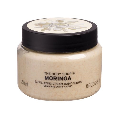 The Body Shop Moringa Exfoliating Cream Body Scrub - Vyhlazující tělový peeling 250 ml