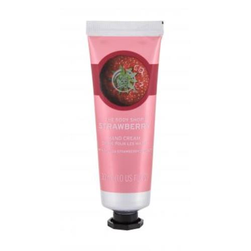 The Body Shop Strawberry Hand Cream - Hydratační krém pro suchou pokožku rukou 30 ml