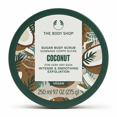 The Body Shop Coconut Body Scrub ( velmi suchá pokožka ) - Tělový peeling 50 ml