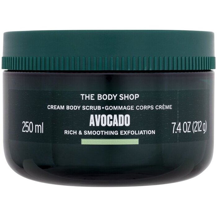 The Body Shop Avocado Cream Body Scrub - Krémový tělový peeling 250 ml