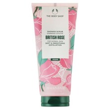British Rose Shower Scrub - Vyhlazující sprchový peeling