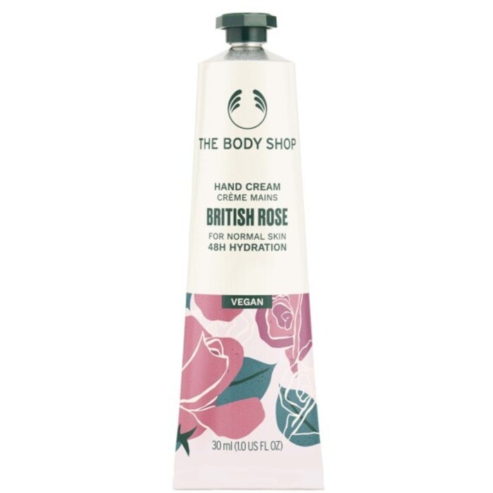 The Body Shop British Rose Hand Cream - Hydratační krém na ruce 30 ml