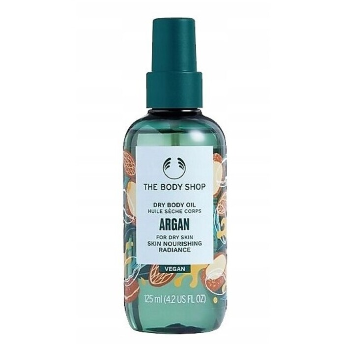 The Body Shop Argan Dry Body Oil - Suchý tělový olej 125 ml