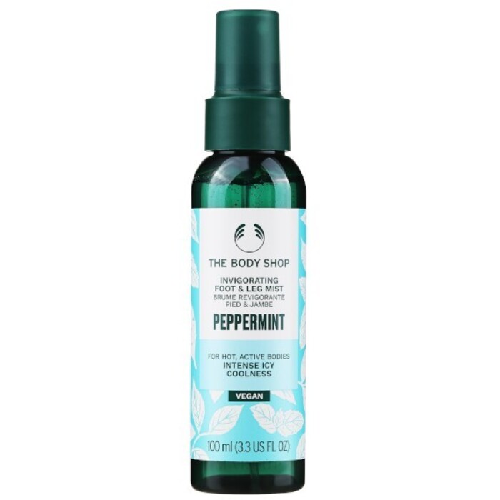 The Body Shop Peppermint Invigorating Foot & Leg Mist - Povzbuzující sprej na nohy 100 ml