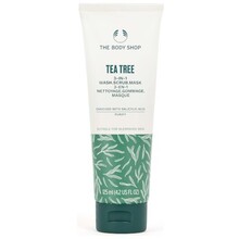 Tea Tree 3 in 1 Wash, Scrub, Mask - Čisticí exfoliační maska