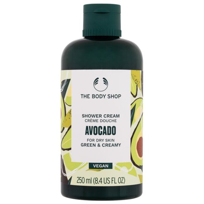 Avocado Shower Cream - Vyživujúci sprchový krém pre suchú pokožku
