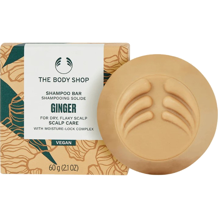 Ginger Shampoo Bar - Tuhý šampon pro suchou pokožku hlavy