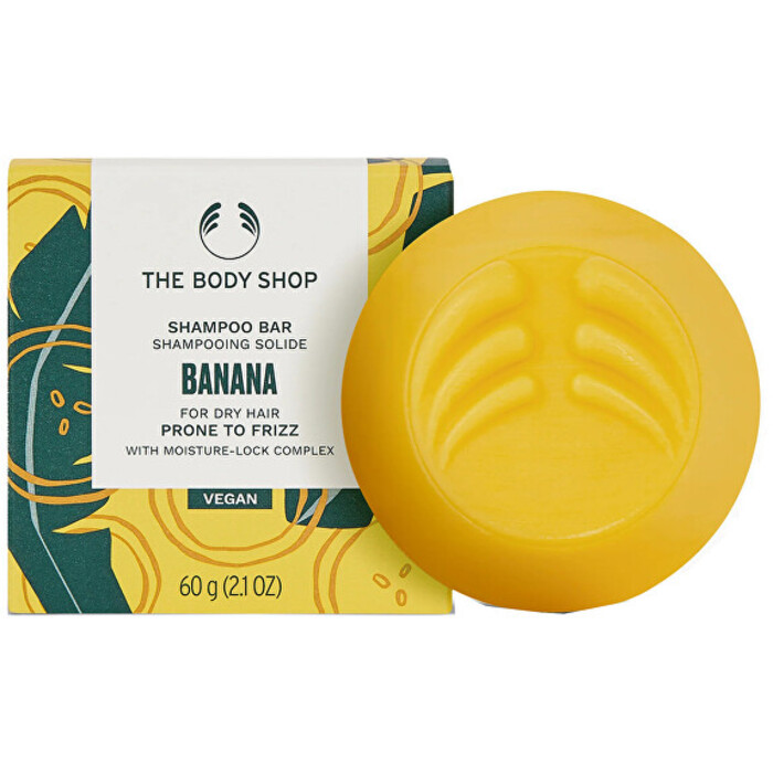 Banana Shampoo Bar - Tuhý šampon pro krepaté vlasy