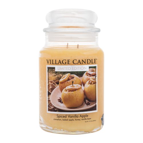 Spiced Vanilla Apple Limited Edition ( kořeněné vanilkové jablko ) - Vonná svíčka ve skle