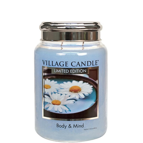 Village Candle Body & Mind Limited Edition Candle - Vonná svíčka ve skle 602 g