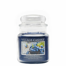 Wild Maine Blueberry Candle ( borůvky, maliny, černý rybíz ) - Vonná svíčka ve skle