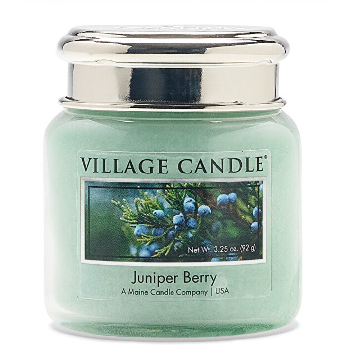 Village Candle Juniper Berry Candle ( Bobule jalovce ) - Vonná svíčka 92 g