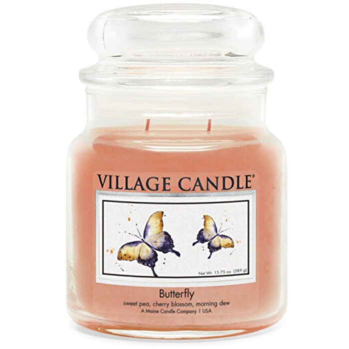 Candle Butterfly ( motýľ ) - Vonná sviečka v skle
