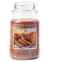 Spiced Pumpkin Bread Candle (tekvicový chlieb) - Vonná sviečka v skle
