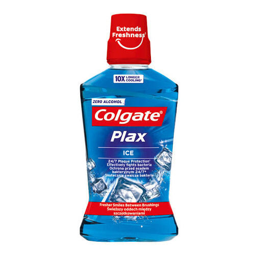 Colgate Plax Ice Mouthwash - Ústní voda 500 ml