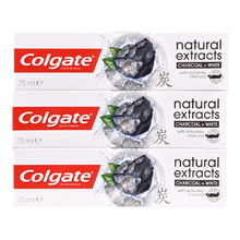 Naturals Charcoal Trio Toothpaste ( 3 ks ) - Bieliaca zubná pasta s aktívnym uhlím