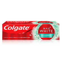 Max White Clay & Minerals Toothbrush - Bieliaca zubná pasta