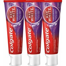 Max White Purple Trio Toothpaste - Zubná pasta
