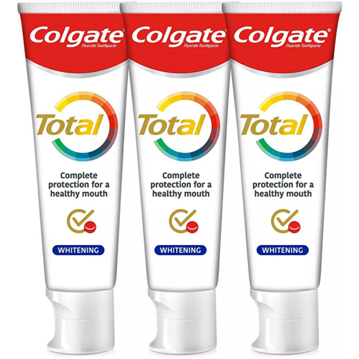 Colgate Total Whitening Trio Toothpaste - Bělicí zubní pasta 75 ml